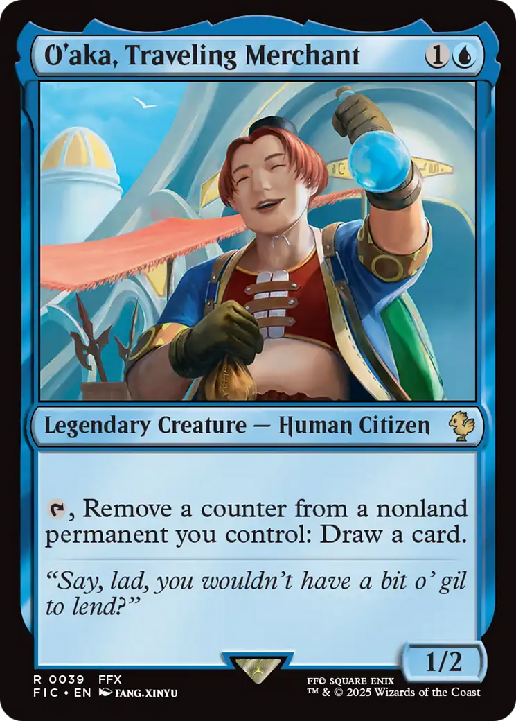 O'aka, Traveling Merchant [FINAL FANTASY Commander] | Eastridge Sports Cards & Games
