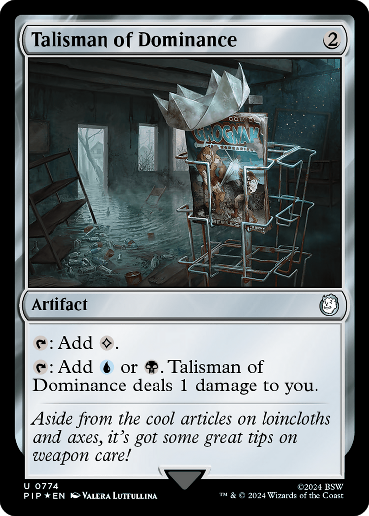 Talisman of Dominance (Surge Foil) [Fallout] | Eastridge Sports Cards & Games