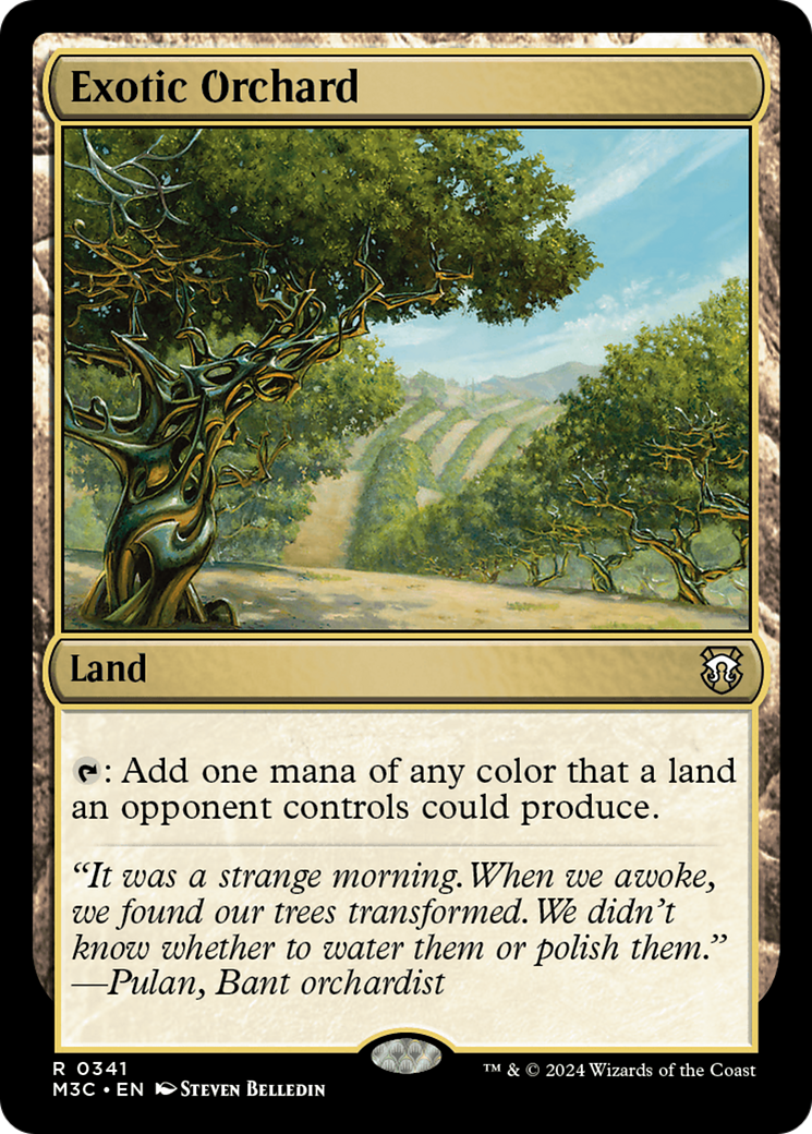 Exotic Orchard (Ripple Foil) [Modern Horizons 3 Commander] | Eastridge Sports Cards & Games