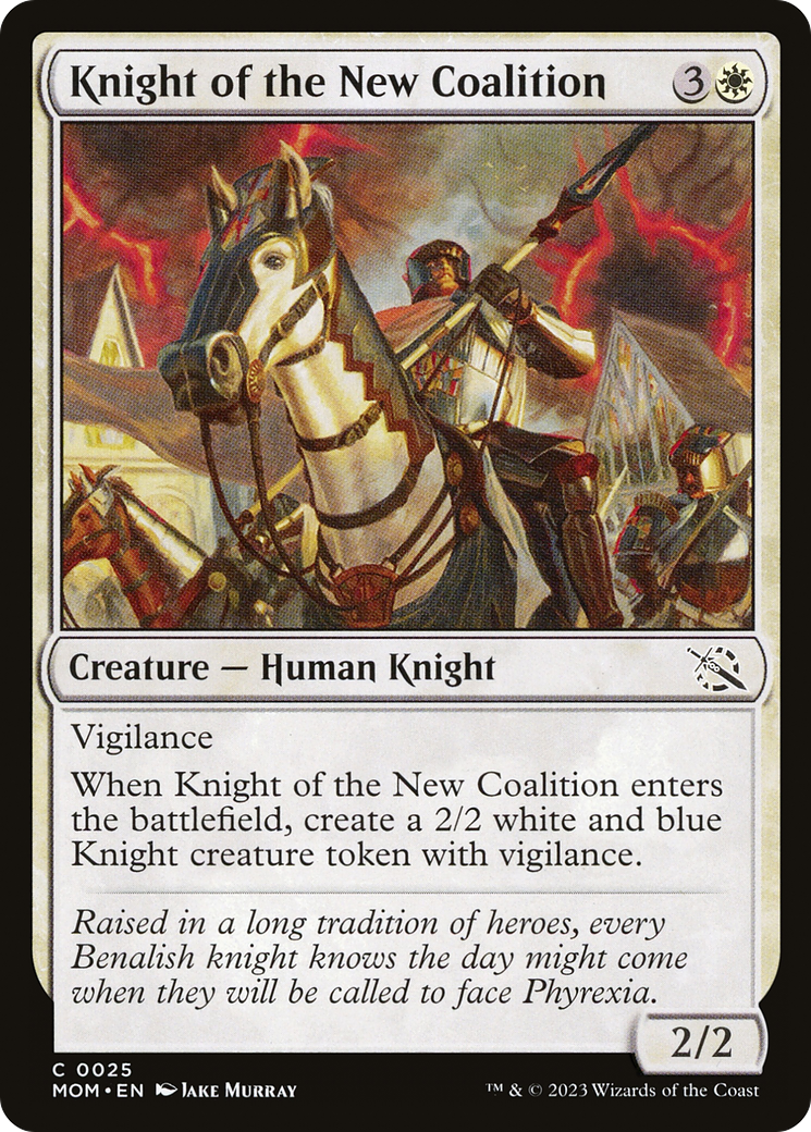 Knight of the New Coalition [March of the Machine] | Eastridge Sports Cards & Games