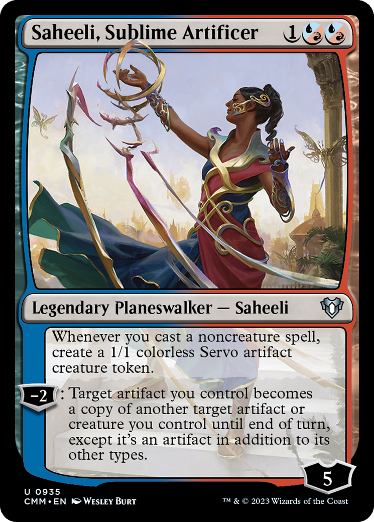 Saheeli, Sublime Artificer [Commander Masters] | Eastridge Sports Cards & Games