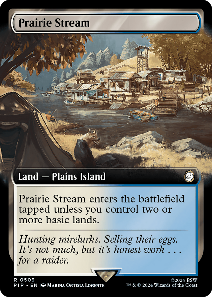 Prairie Stream (Extended Art) [Fallout] | Eastridge Sports Cards & Games