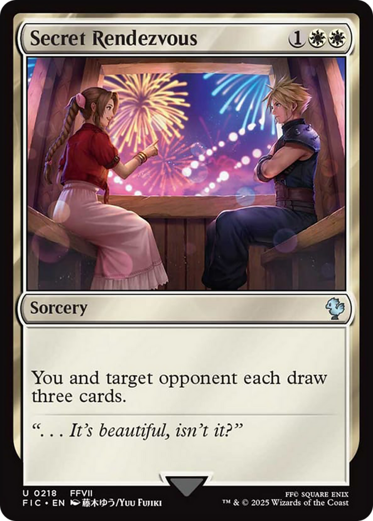 Secret Rendezvous (0218) [FINAL FANTASY Commander] | Eastridge Sports Cards & Games