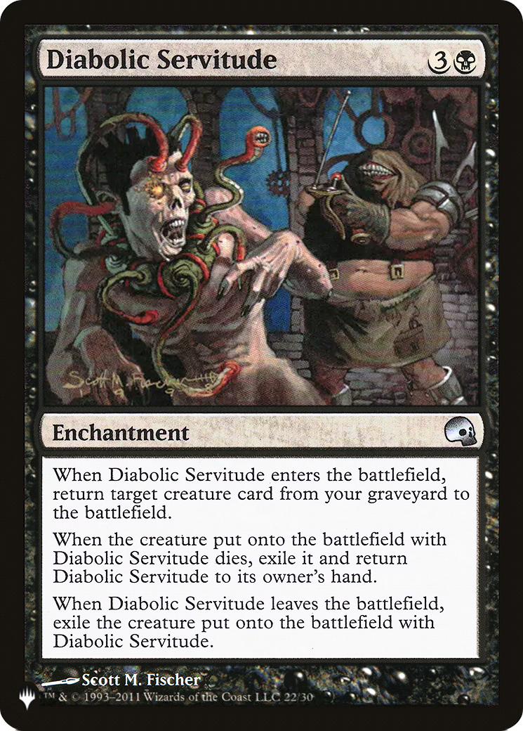 Diabolic Servitude [The List] | Eastridge Sports Cards & Games