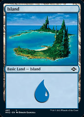 Island (483) (Foil Etched) [Modern Horizons 2] | Eastridge Sports Cards & Games