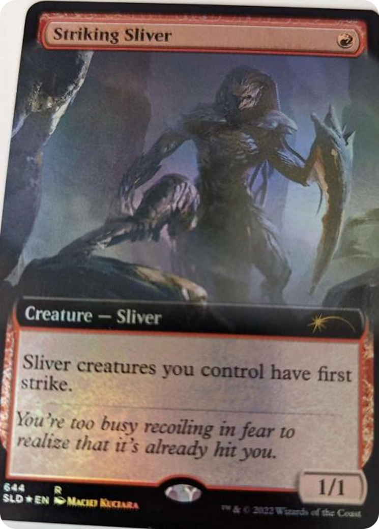 Striking Sliver (Extended Art) [Secret Lair Drop Series] | Eastridge Sports Cards & Games