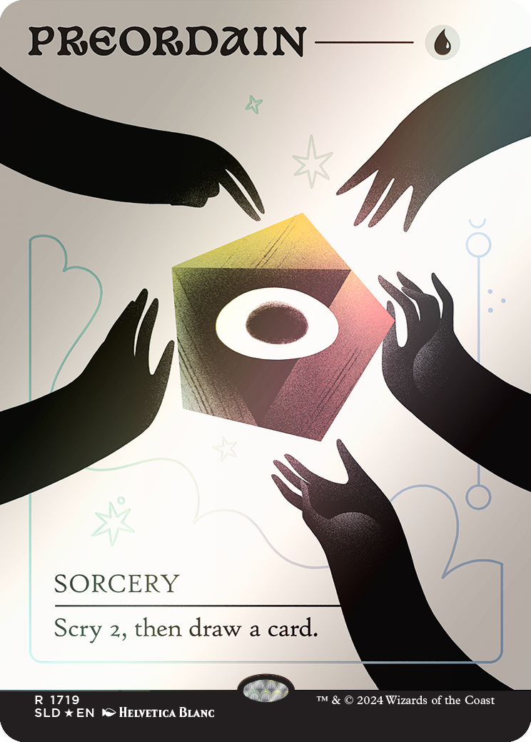 Preordain (1719) (Rainbow Foil) [Secret Lair Drop Series] | Eastridge Sports Cards & Games