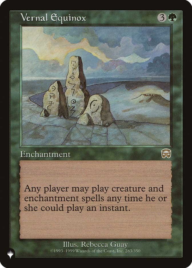 Vernal Equinox [The List] | Eastridge Sports Cards & Games