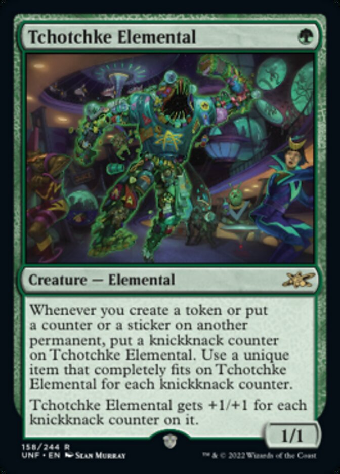 Tchotchke Elemental [Unfinity] | Eastridge Sports Cards & Games