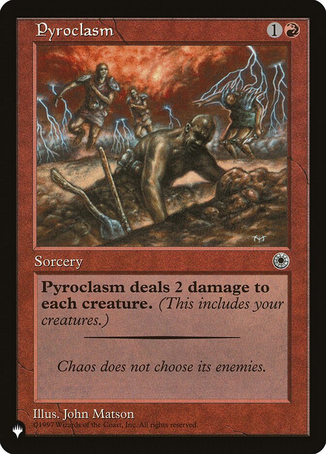 Pyroclasm [The List] | Eastridge Sports Cards & Games