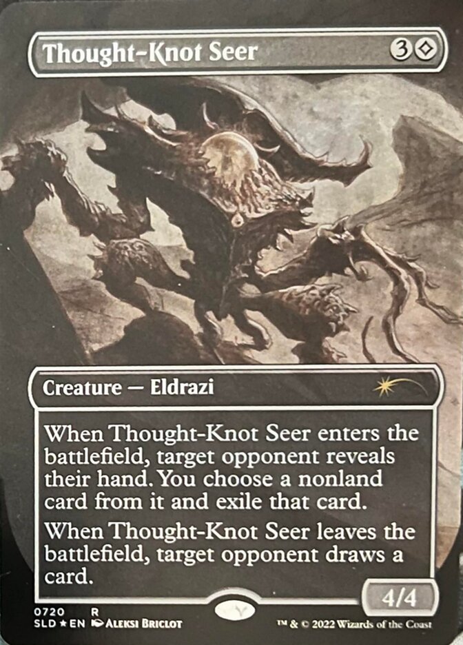 Thought-Knot Seer (720) (Borderless) [Secret Lair Drop Promos] | Eastridge Sports Cards & Games