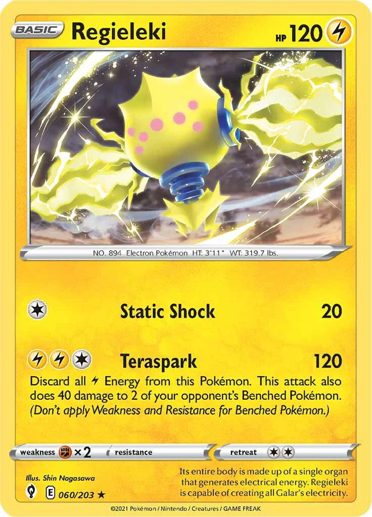 Regieleki (060/203) [Sword & Shield: Evolving Skies] | Eastridge Sports Cards & Games