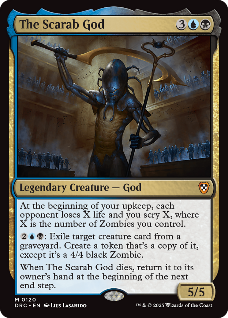The Scarab God [Aetherdrift Commander] | Eastridge Sports Cards & Games