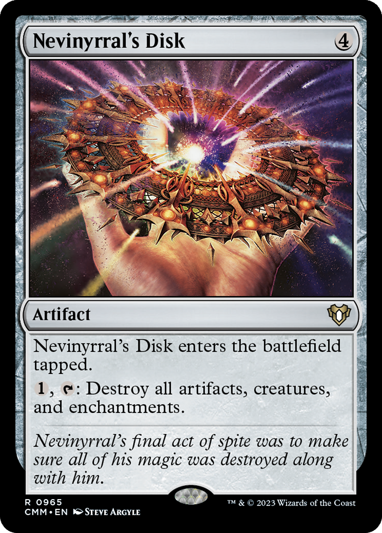 Nevinyrral's Disk [Commander Masters] | Eastridge Sports Cards & Games