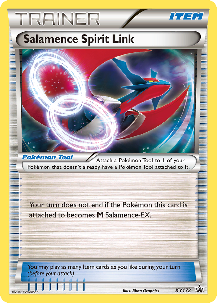 Salamence Spirit Link (XY172) [XY: Black Star Promos] | Eastridge Sports Cards & Games