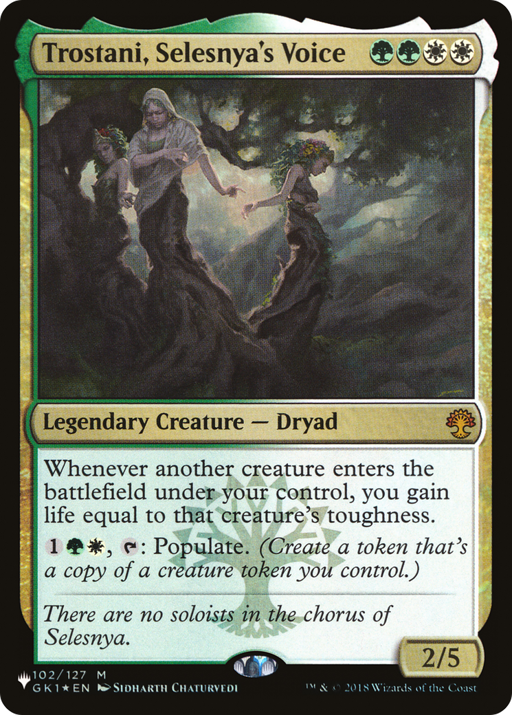 Trostani, Selesnya's Voice [The List] | Eastridge Sports Cards & Games