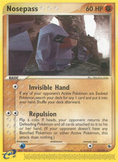 Nosepass (18/109) [EX: Ruby & Sapphire] | Eastridge Sports Cards & Games