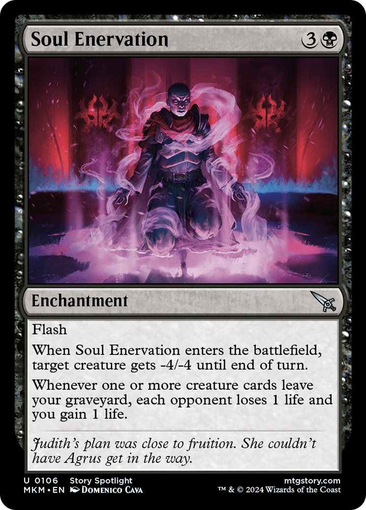 Soul Enervation [Murders at Karlov Manor] | Eastridge Sports Cards & Games