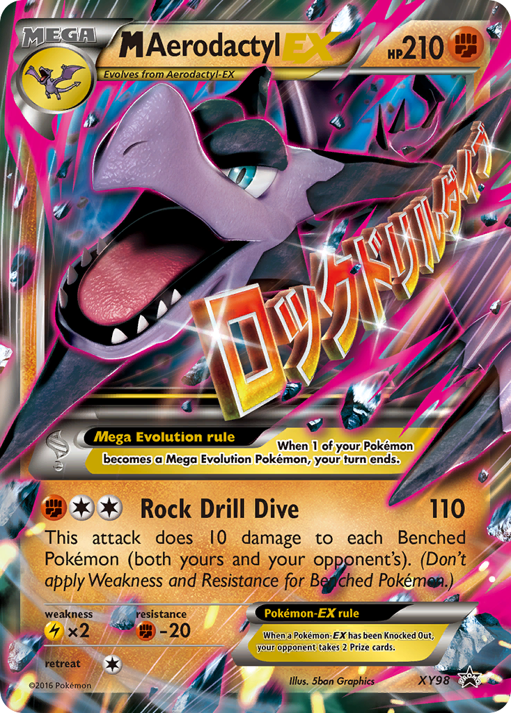 M Aerodactyl EX (XY98) [XY: Black Star Promos] | Eastridge Sports Cards & Games