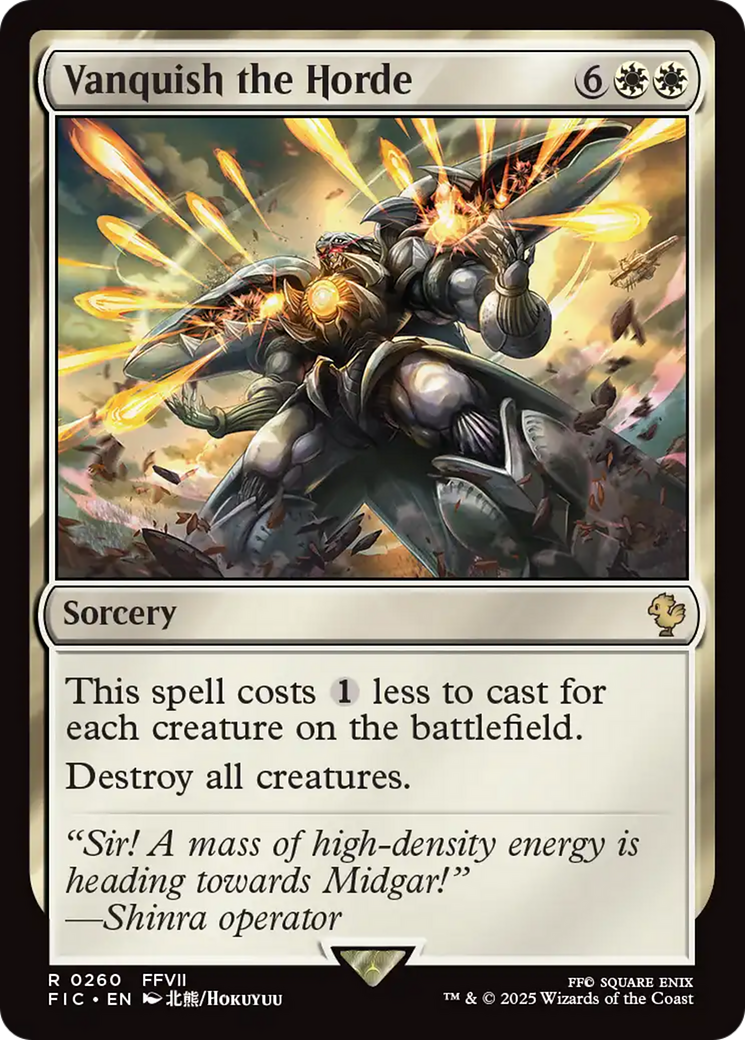 Vanquish the Horde [FINAL FANTASY Commander] | Eastridge Sports Cards & Games