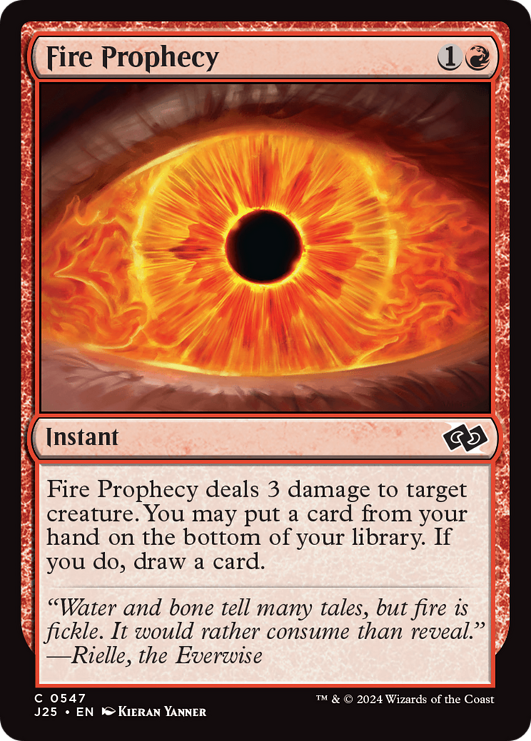 Fire Prophecy [Foundations Jumpstart] | Eastridge Sports Cards & Games