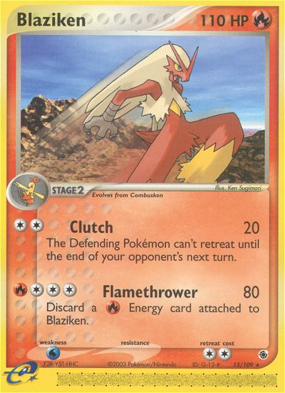 Blaziken (15/109) [EX: Ruby & Sapphire] | Eastridge Sports Cards & Games