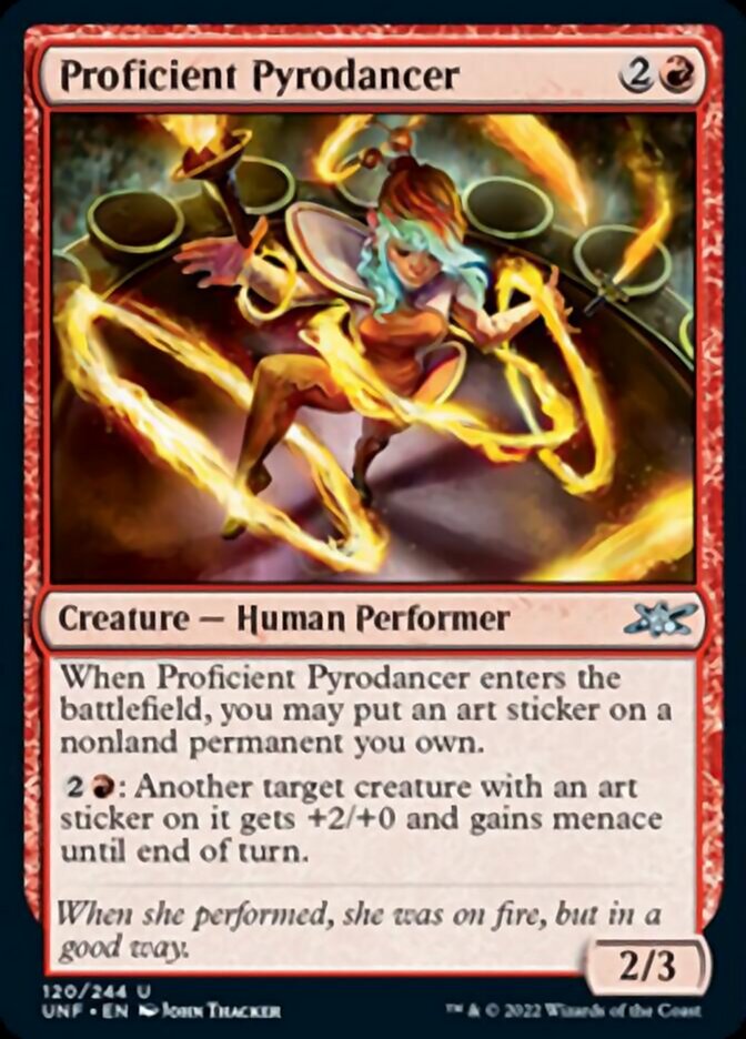 Proficient Pyrodancer [Unfinity] | Eastridge Sports Cards & Games