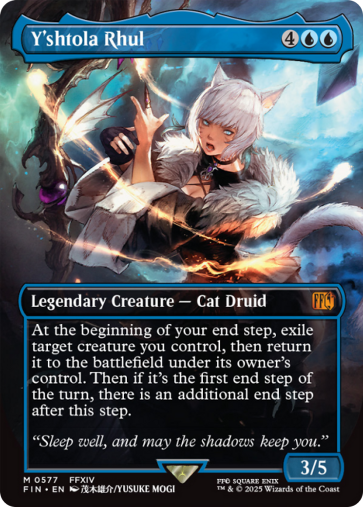 Y'shtola Rhul (Borderless) [FINAL FANTASY] | Eastridge Sports Cards & Games