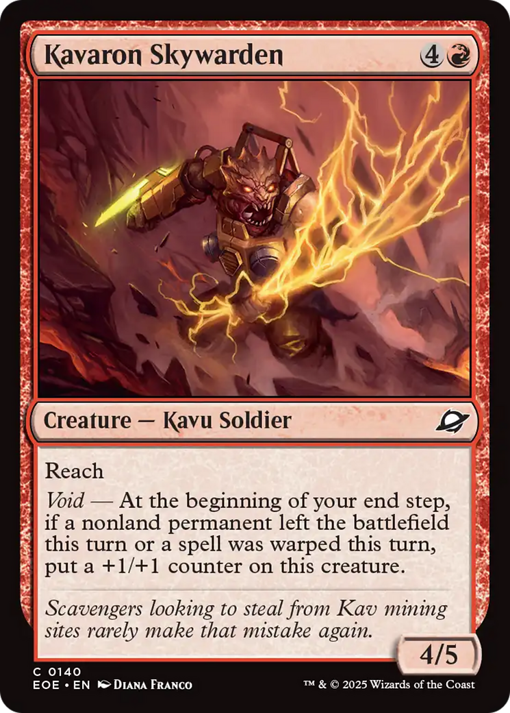 Kavaron Skywarden [Edge of Eternities] | Eastridge Sports Cards & Games