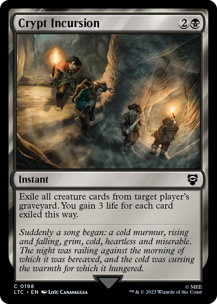 Crypt Incursion [The Lord of the Rings: Tales of Middle-Earth Commander] | Eastridge Sports Cards & Games
