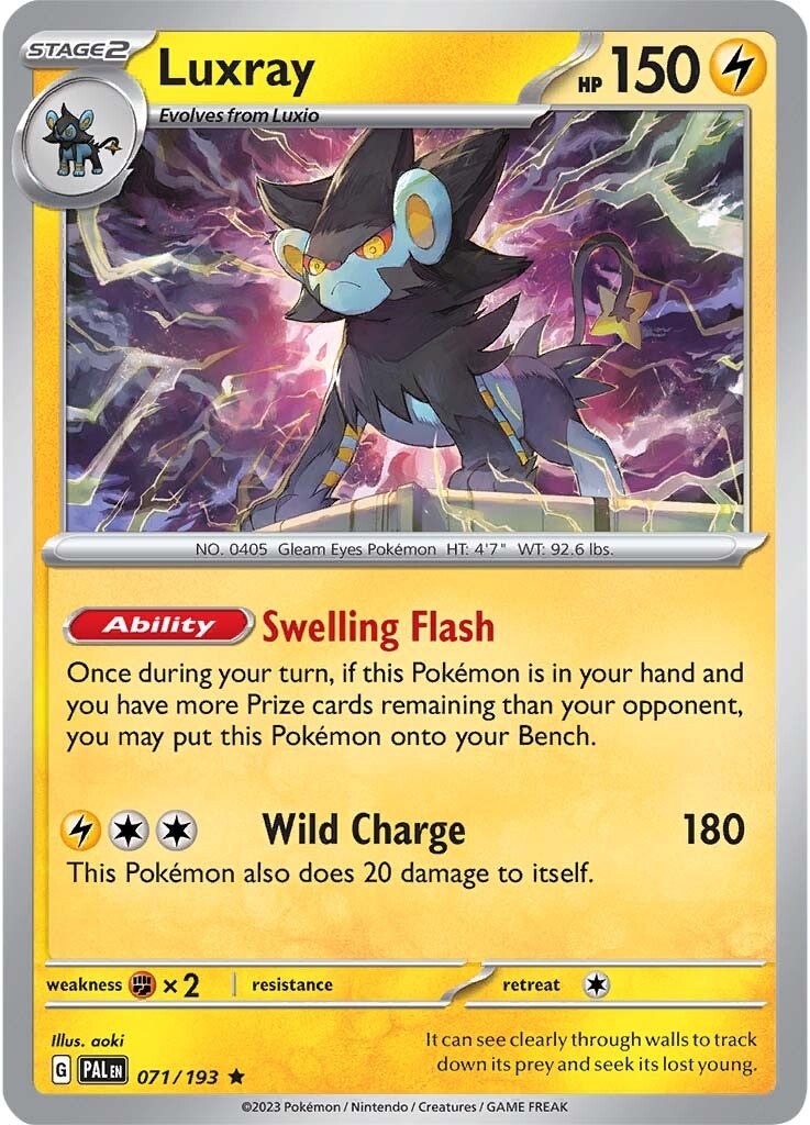 Luxray (071/193) [Scarlet & Violet: Paldea Evolved] | Eastridge Sports Cards & Games