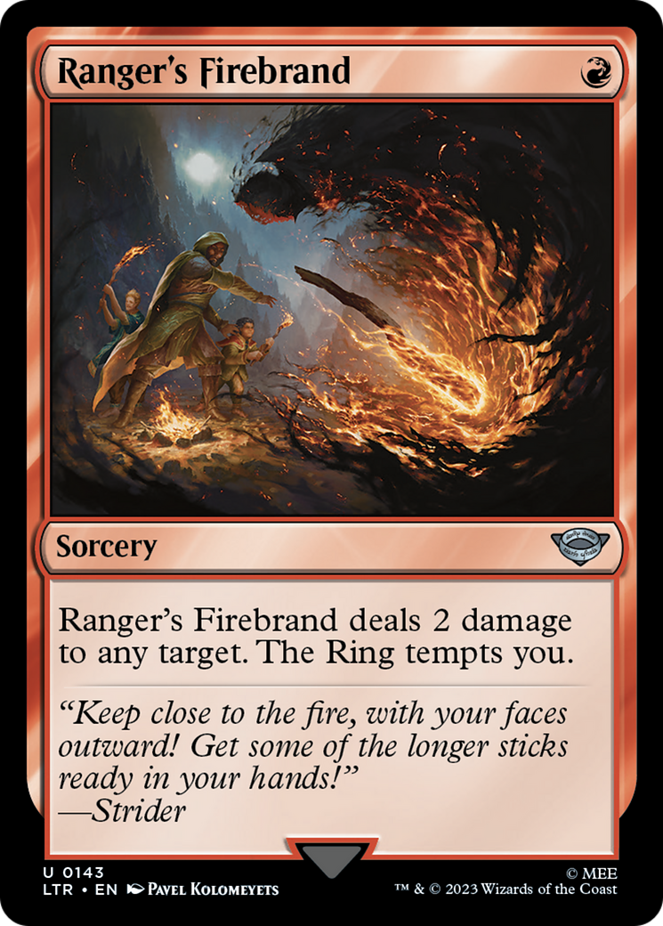 Ranger's Firebrand [The Lord of the Rings: Tales of Middle-Earth] | Eastridge Sports Cards & Games