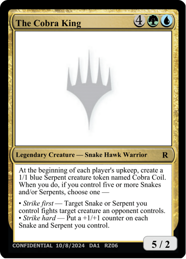The Cobra King [Unknown Event] | Eastridge Sports Cards & Games