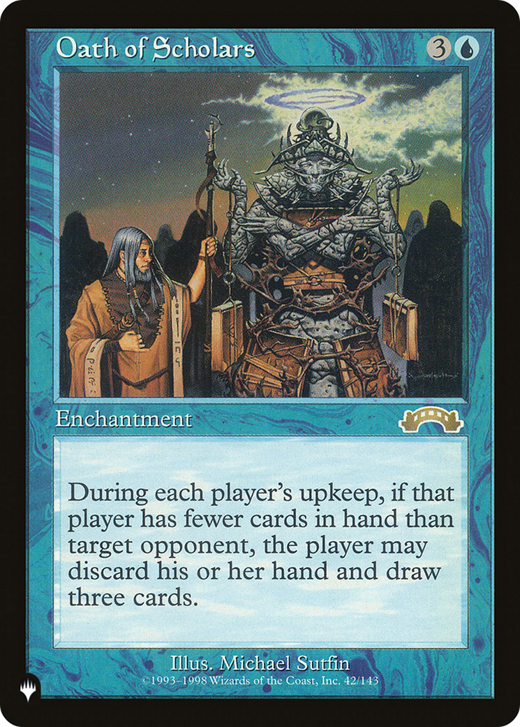 Oath of Scholars [The List] | Eastridge Sports Cards & Games