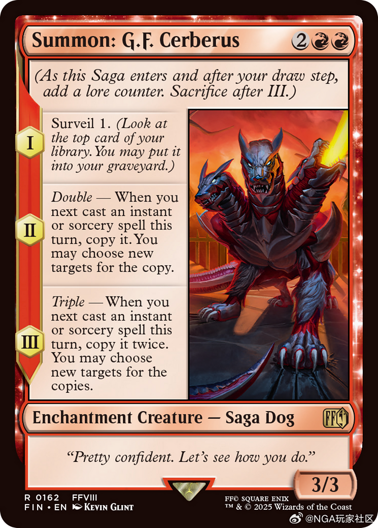 Summon: G.F. Cerberus [FINAL FANTASY] | Eastridge Sports Cards & Games