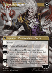 Sorin of House Markov // Sorin, Ravenous Neonate (Borderless) (Textured Foil) [Modern Horizons 3] | Eastridge Sports Cards & Games