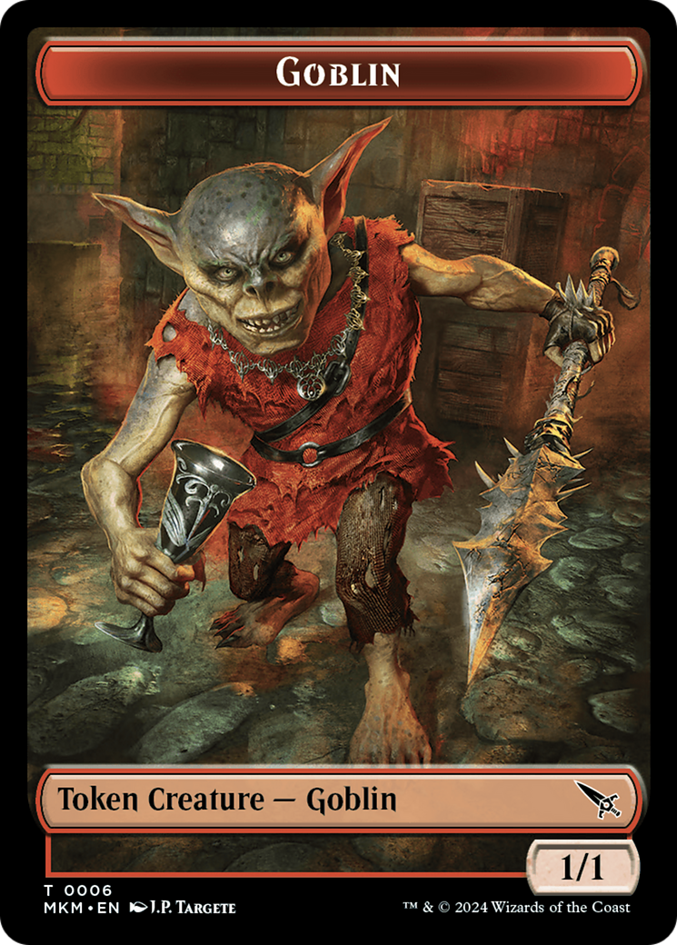 Goblin Token [Murders at Karlov Manor Tokens] | Eastridge Sports Cards & Games