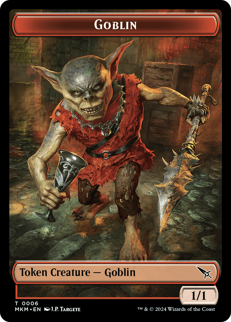 Detective // Goblin Double-Sided Token [Murders at Karlov Manor Tokens] | Eastridge Sports Cards & Games
