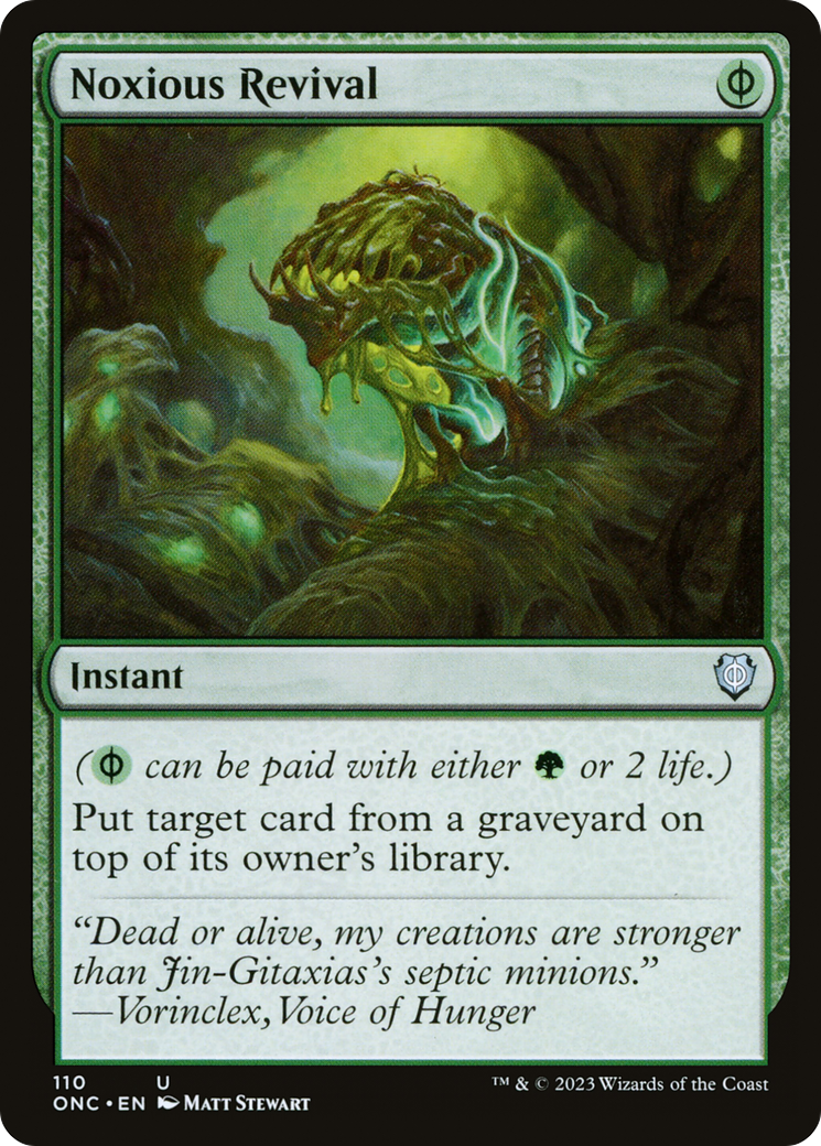 Noxious Revival [Phyrexia: All Will Be One Commander] | Eastridge Sports Cards & Games