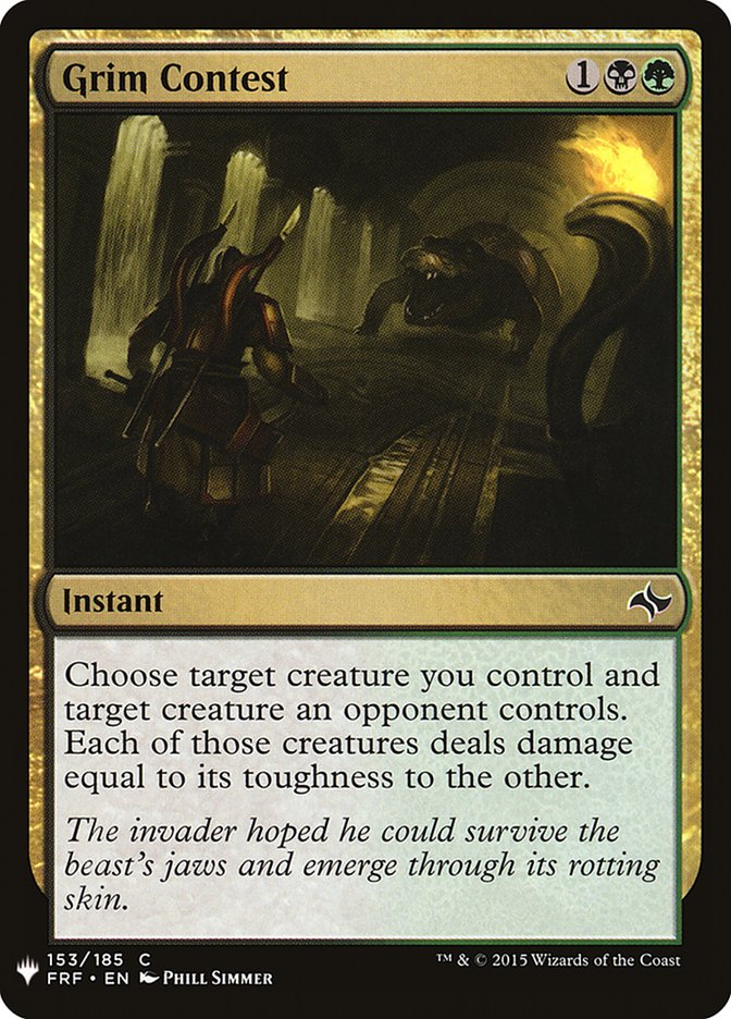 Grim Contest [Mystery Booster] | Eastridge Sports Cards & Games