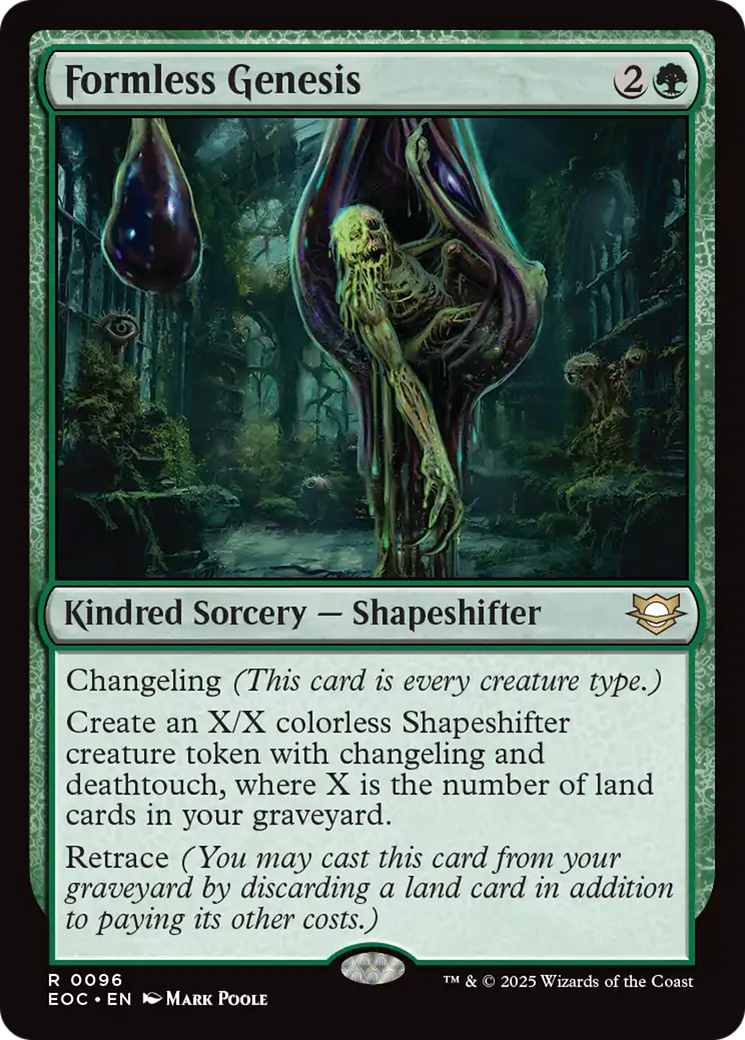 Formless Genesis [Edge of Eternities Commander] | Eastridge Sports Cards & Games