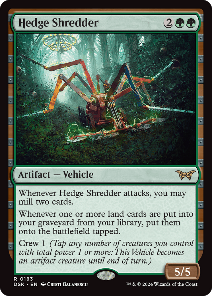 Hedge Shredder [Duskmourn: House of Horror] | Eastridge Sports Cards & Games