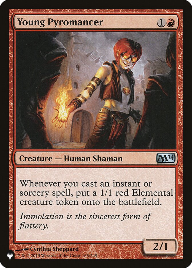 Young Pyromancer [The List] | Eastridge Sports Cards & Games