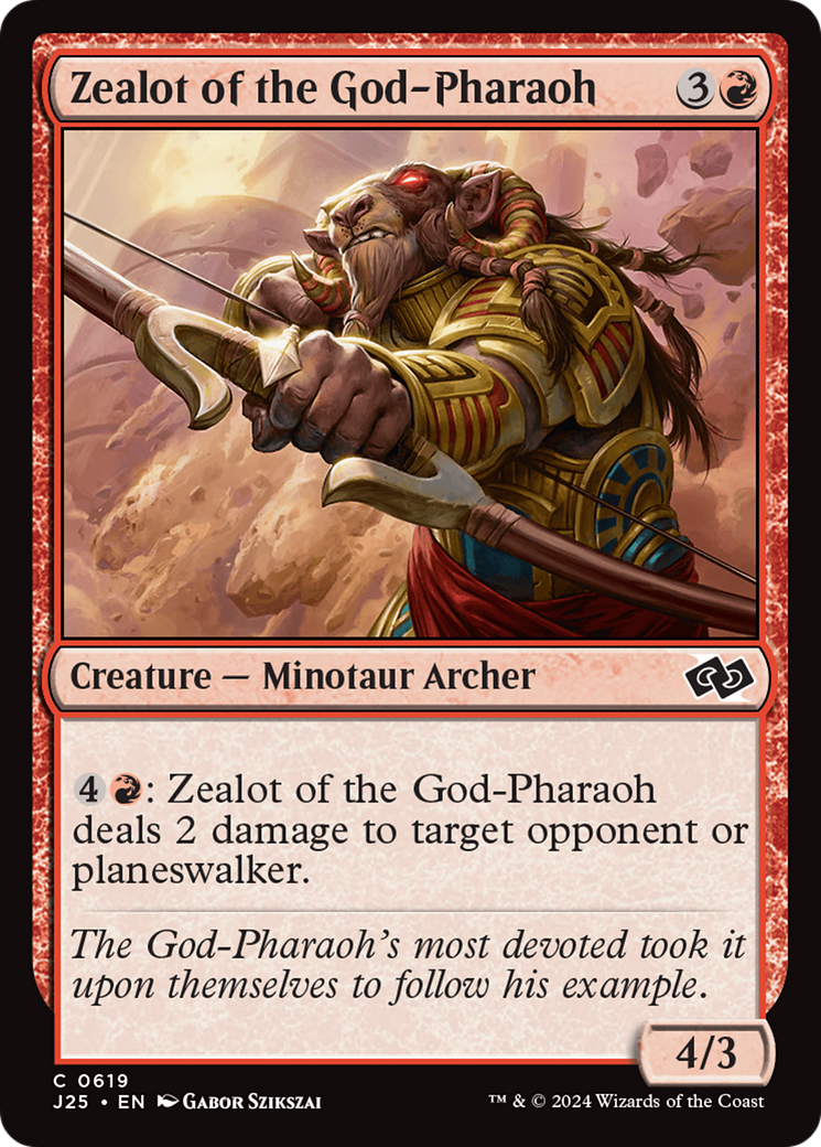 Zealot of the God-Pharaoh [Foundations Jumpstart] | Eastridge Sports Cards & Games