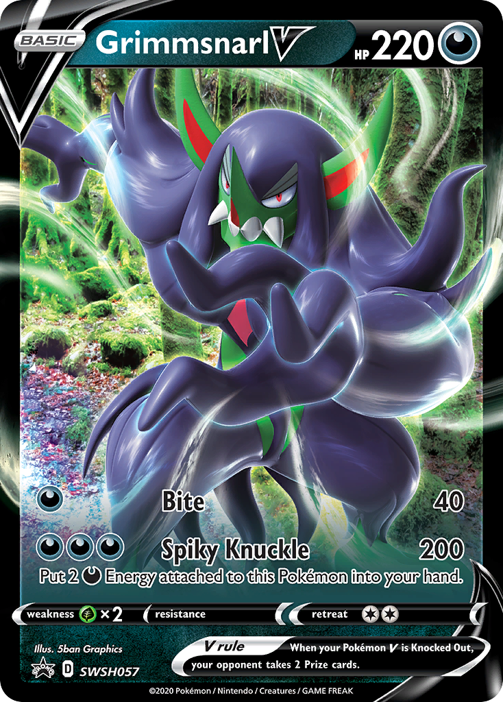 Grimmsnarl V (SWSH057) [Sword & Shield: Black Star Promos] | Eastridge Sports Cards & Games