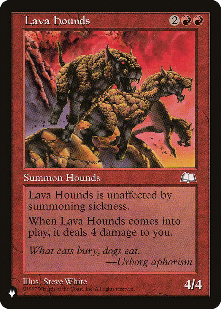 Lava Hounds [The List] | Eastridge Sports Cards & Games