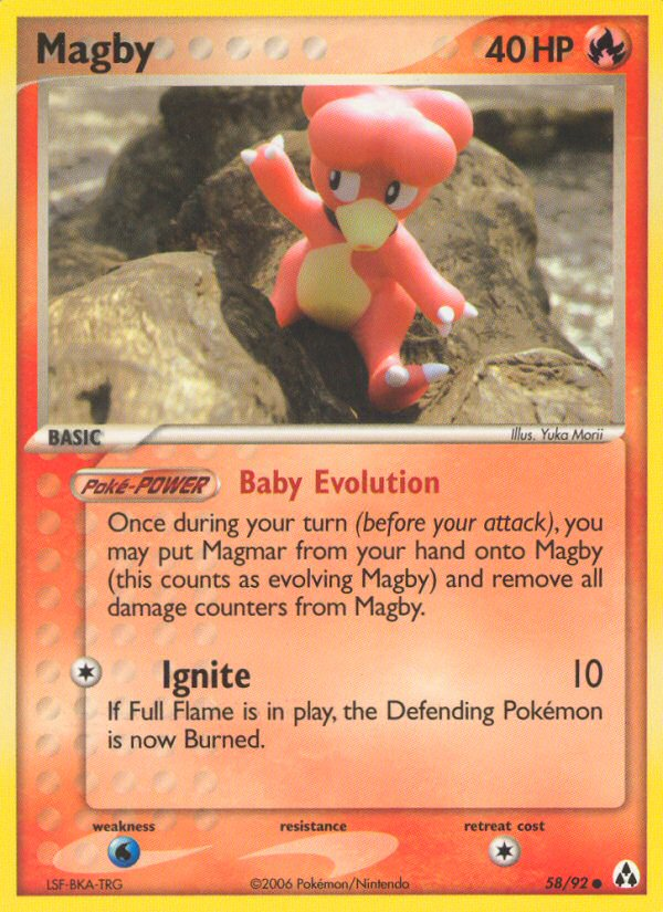 Magby (58/92) [EX: Legend Maker] | Eastridge Sports Cards & Games