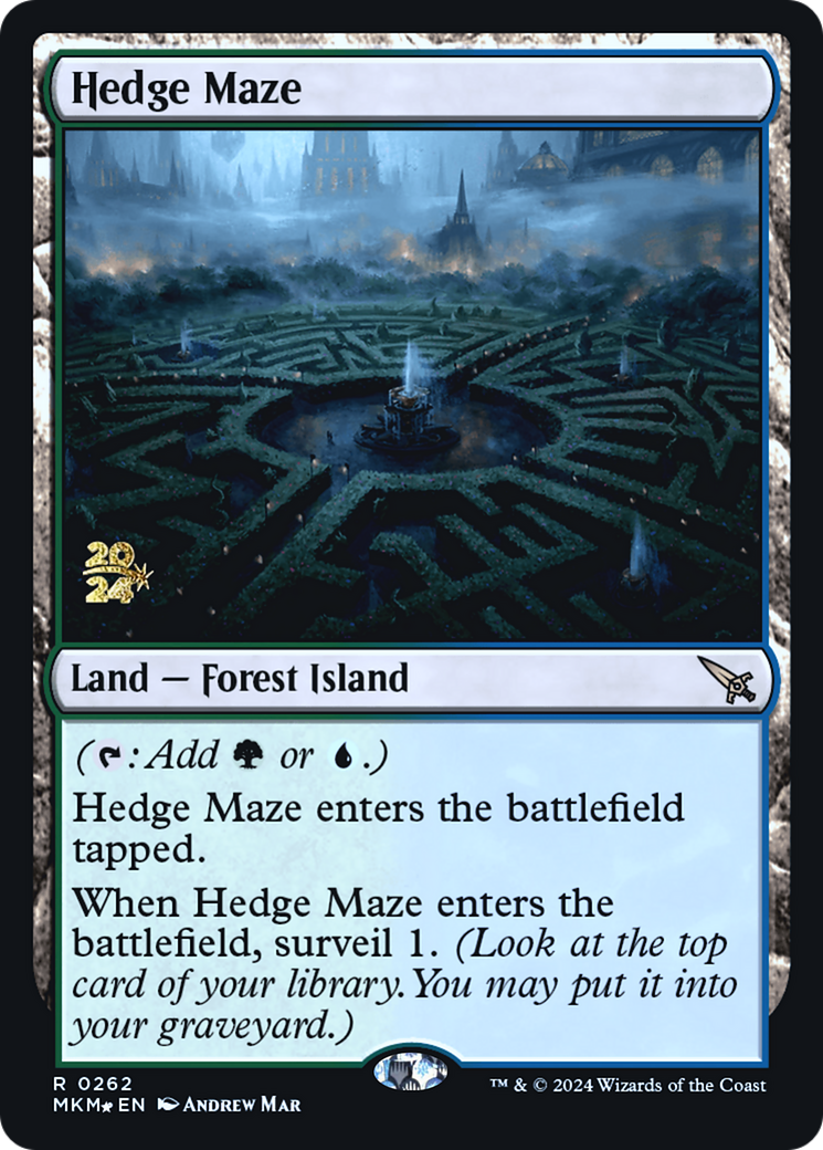 Hedge Maze [Murders at Karlov Manor Prerelease Promos] | Eastridge Sports Cards & Games