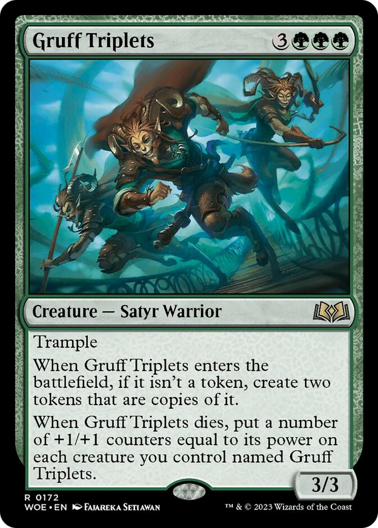 Gruff Triplets [Wilds of Eldraine] | Eastridge Sports Cards & Games