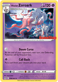 Hisuian Zoroark (076/196) (GameStop) [Sword & Shield: Lost Origin] | Eastridge Sports Cards & Games